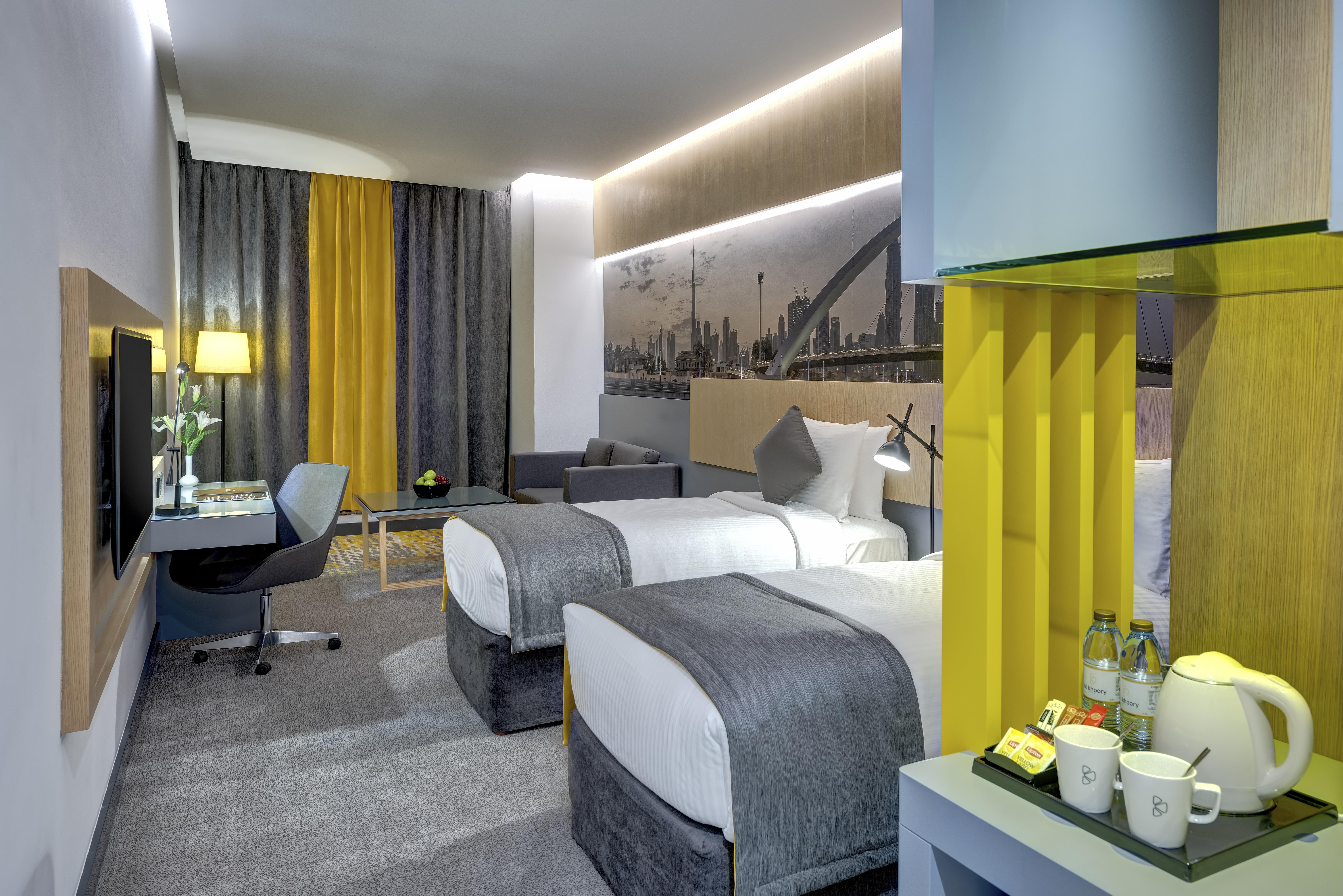 URBAN Al Khoory Hotel Dubai Buitenkant foto