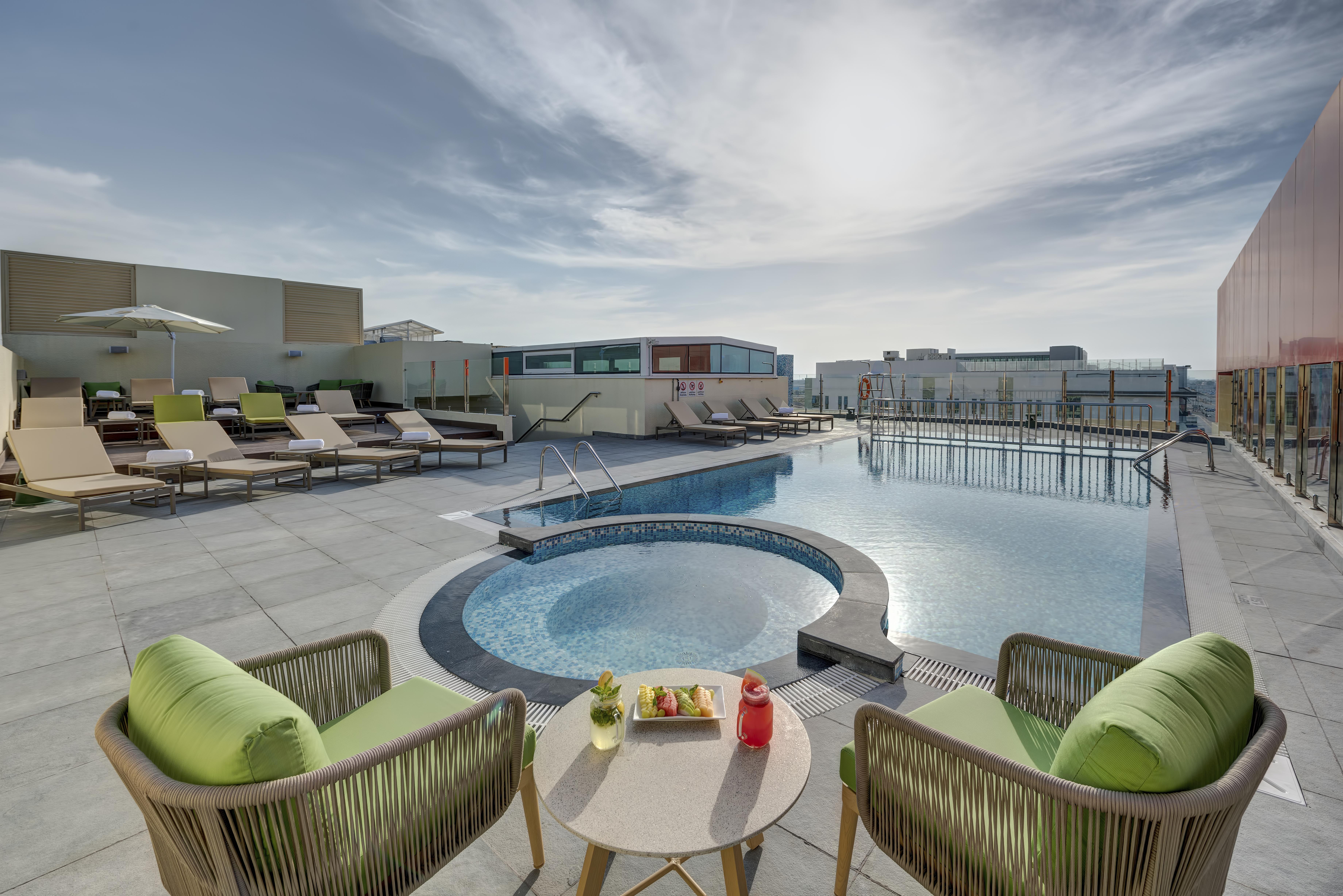 URBAN Al Khoory Hotel Dubai Buitenkant foto
